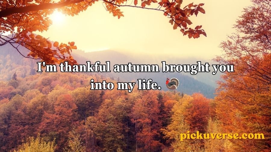 Autumn Pick Up Lines