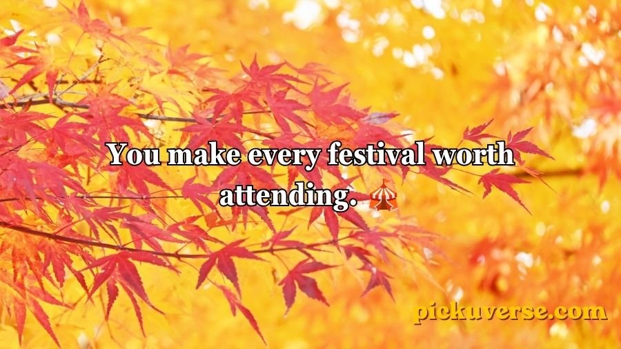 Autumn Pick Up Lines