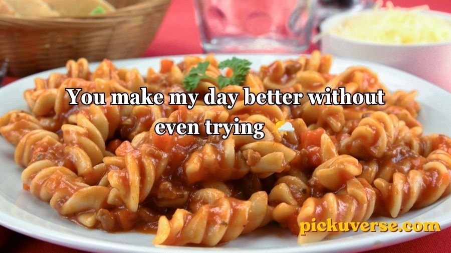 Pasta Pick Up Lines
