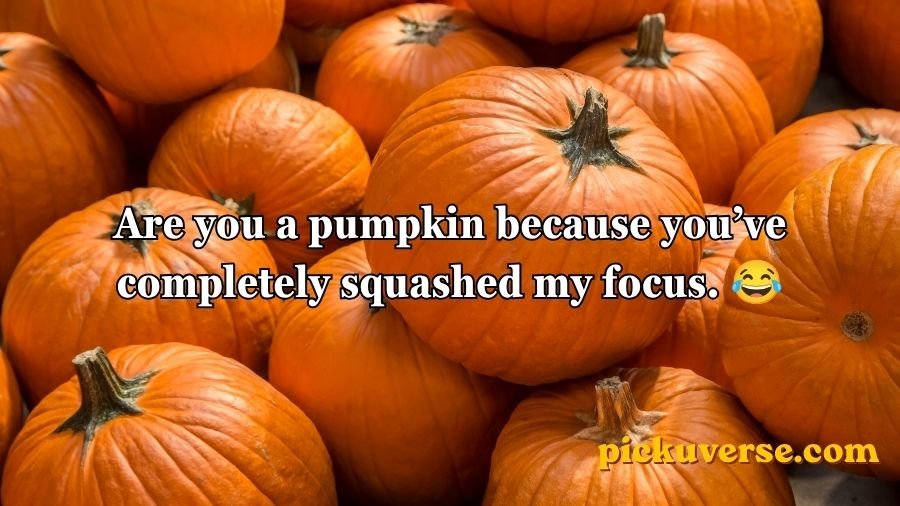 Pumpkin Pick Up Lines