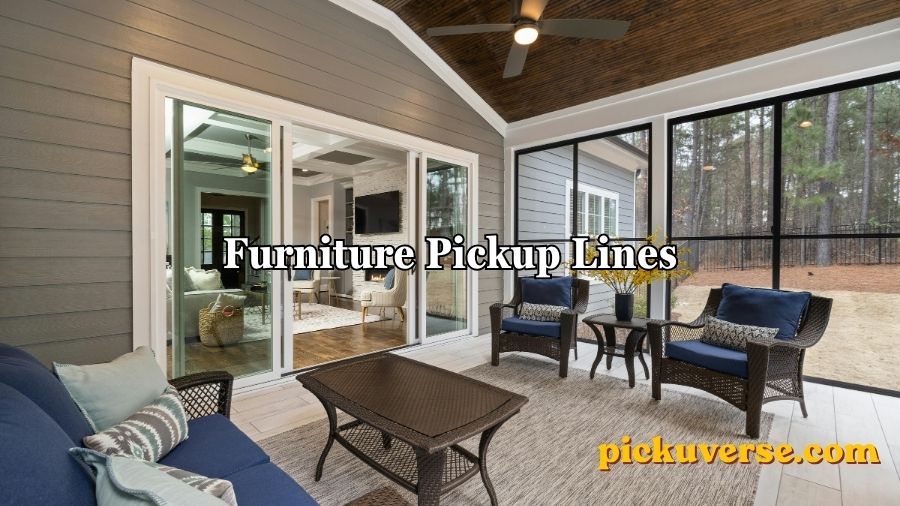 Furniture Pickup Lines