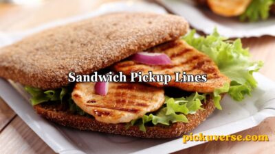 Sandwich Pickup Lines