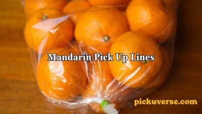 Mandarin Pick Up Lines