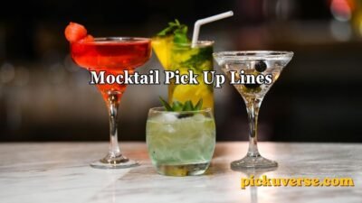 Mocktail Pick Up Lines